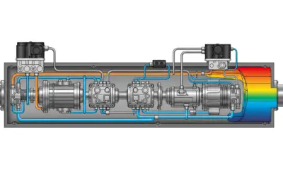 Analysis of a Hydrostatic Piston-Pump/Motor Transmission