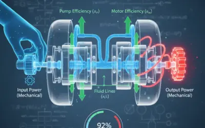 Overall Efficiency of a Hydrostatic Transmission